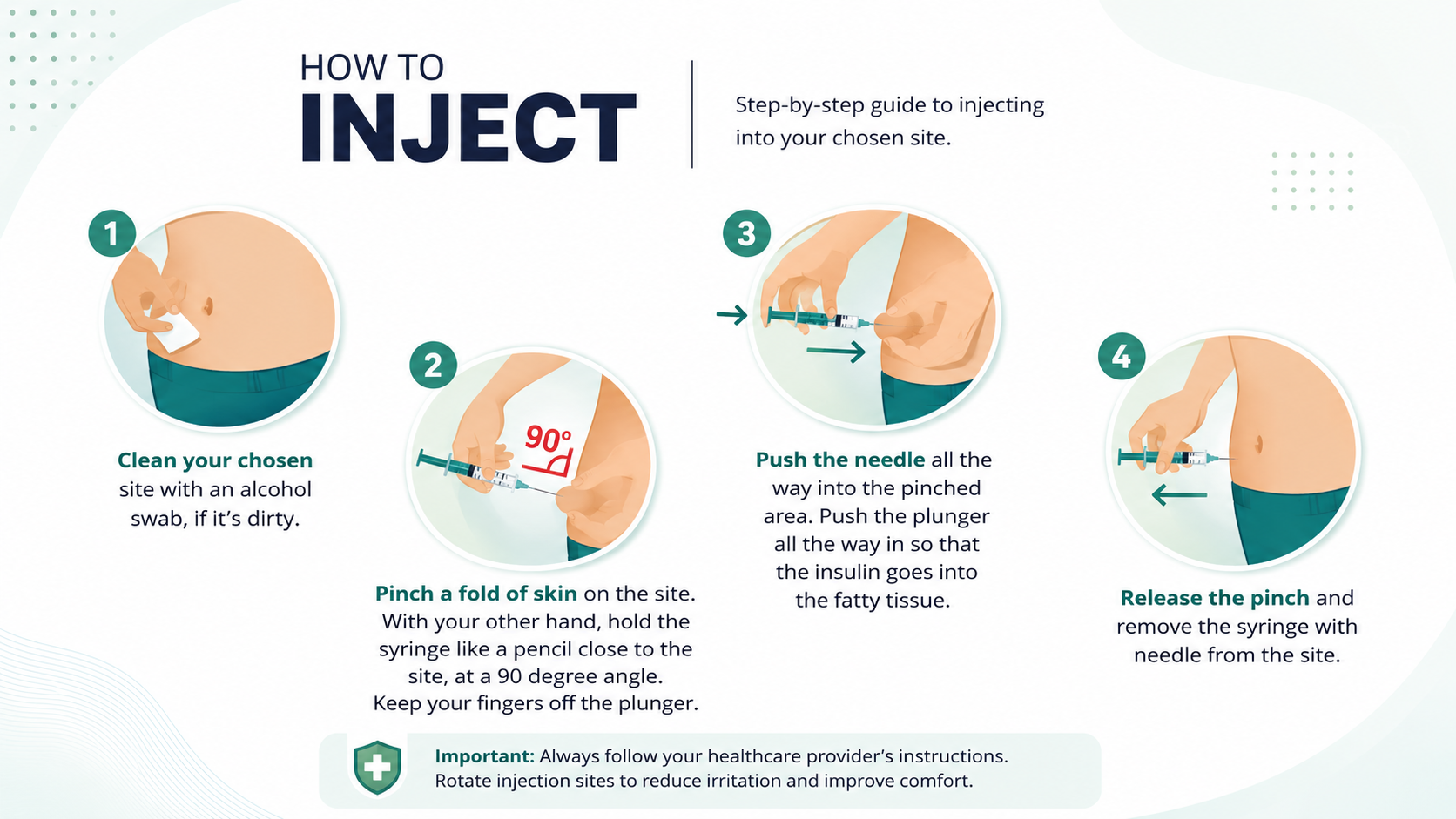 Injection application
